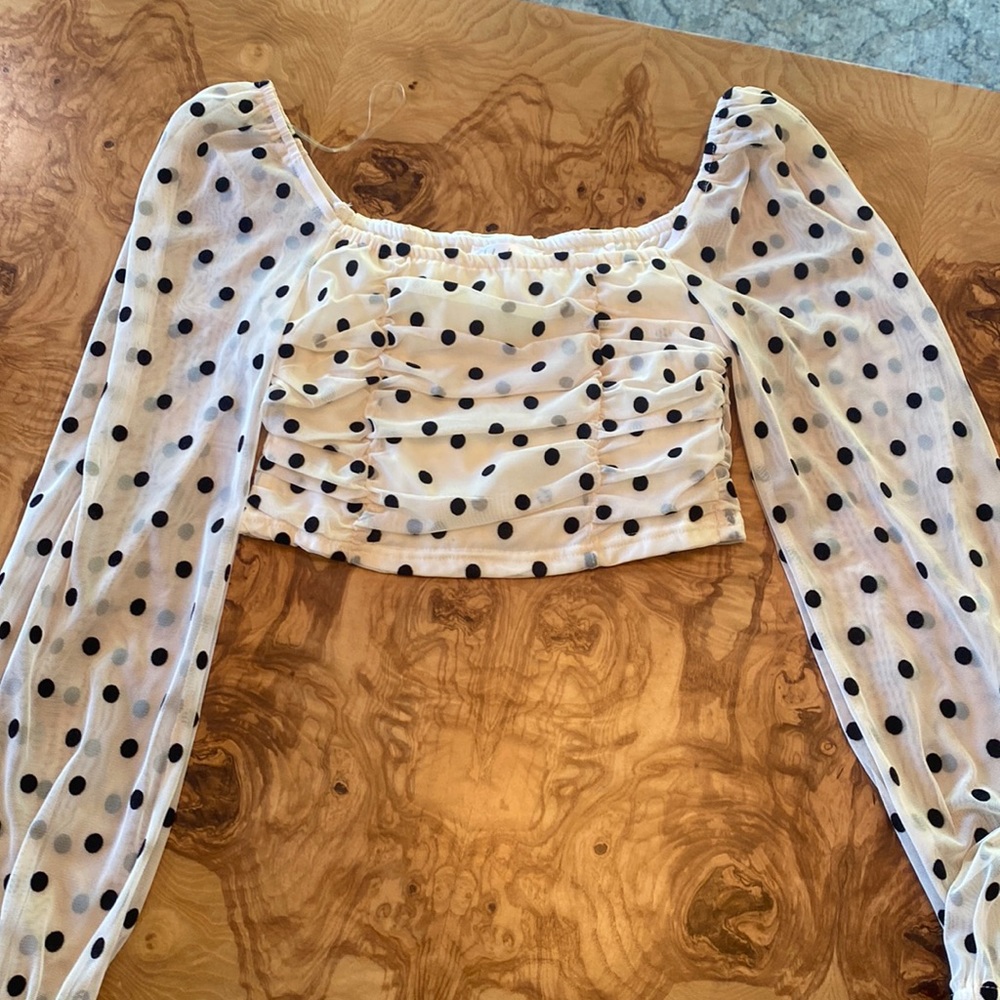 Indie Mae long sleeve top size small